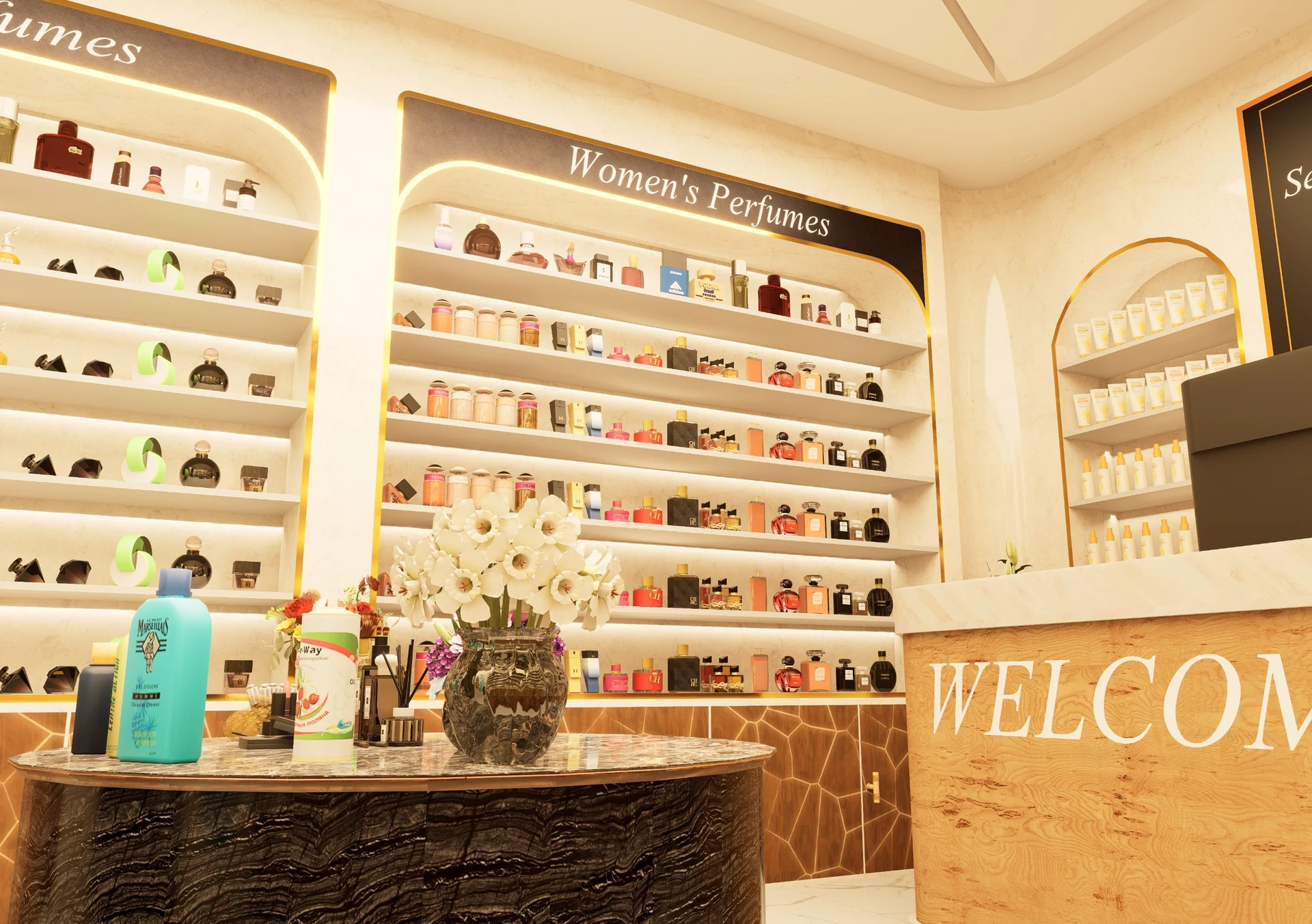 Sanjeri Perfumes interior view 3